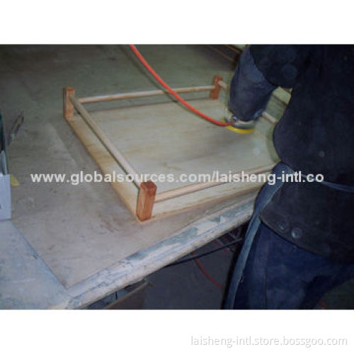Food & Snack Display Rack with Veneer